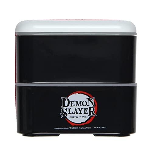 JUST FUNKY Demon Slayer Manga Anime Single Portion Compartment Bento Lunch Box - Image 3