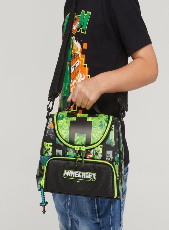 Green My World Canvas Multifunctional Handbag (25 * 15.5CM) - Image 2