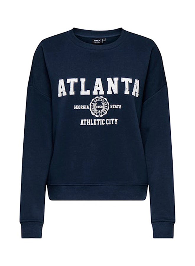 ONLY Onlsweat Life L/S Crew O.Size State Noos - Image 1