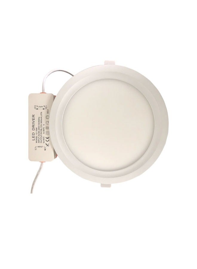 ٍSiera Light Frosted LED circular panel light 7 watt white 2605