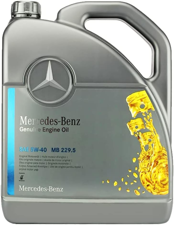 Mercedes-Benz Genuine Mercedes Benz 5W-40 Engine Oil MB229.5 (5 Liters) - Image 1