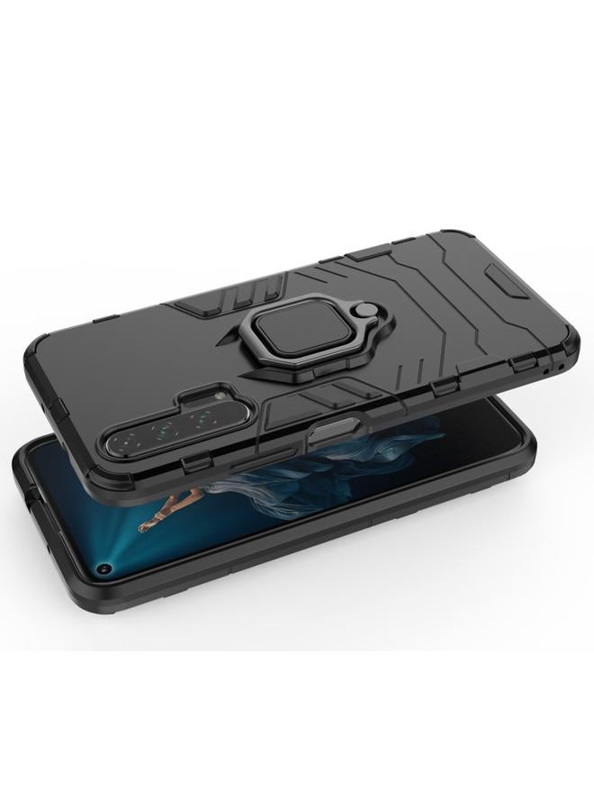 erorex PC + TPU Shockproof Protective Case with Magnetic Ring Holder for Huawei Honor 20 Pro - Image 3