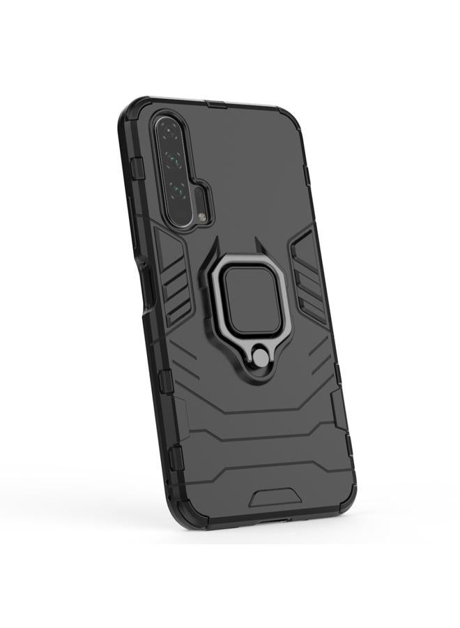 erorex PC + TPU Shockproof Protective Case with Magnetic Ring Holder for Huawei Honor 20 Pro - Image 2