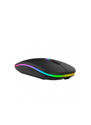 W10 Dual Model LED Wireless and Bluetooth Mouse,Rechargeable Silent 2.4G Wireless Computer Mouse with USB Receiver,Ultra Thin RGB Backlit Cordless Mice for Laptop,Tablet.ipad - pzsku/Z72045D213EF7322F2929Z/45/_/1722209922/3a297263-3d98-47bc-b7d5-4c2df82a74c7