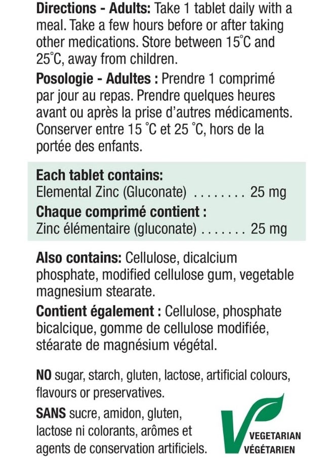 Jamieson Jamieson Laboratories Zinc 25 Mg  - Image 3