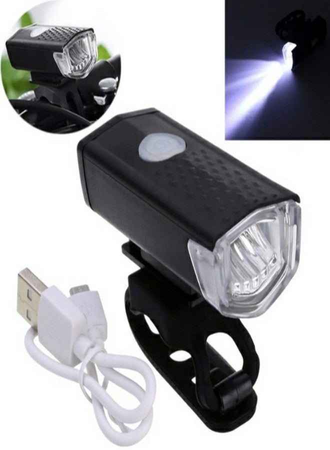 FASTPED ® USB Rechargeable Waterproof Cycle Light - High 300 Lumens Super Bright Headlight for Bicycle - Image 4