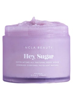 NCLA  Hey Sugar Natural Body Scrub  Clean Natural NonToxic Beauty Birthday Cake