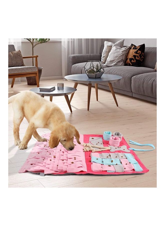 NIBEMINENT Pet Snuffle Training Feeding Mat Dog Slow Multicolour 1cm - Image 3