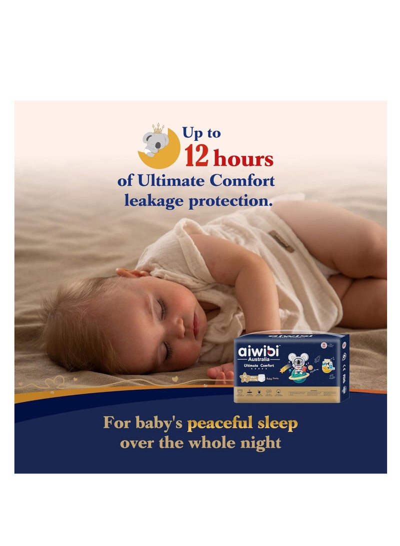 Aiwibi Ultimate Comfort - Night Plus Baby Pants Size 4 - Large (9-14 kg) 44 Pcs - Image 3