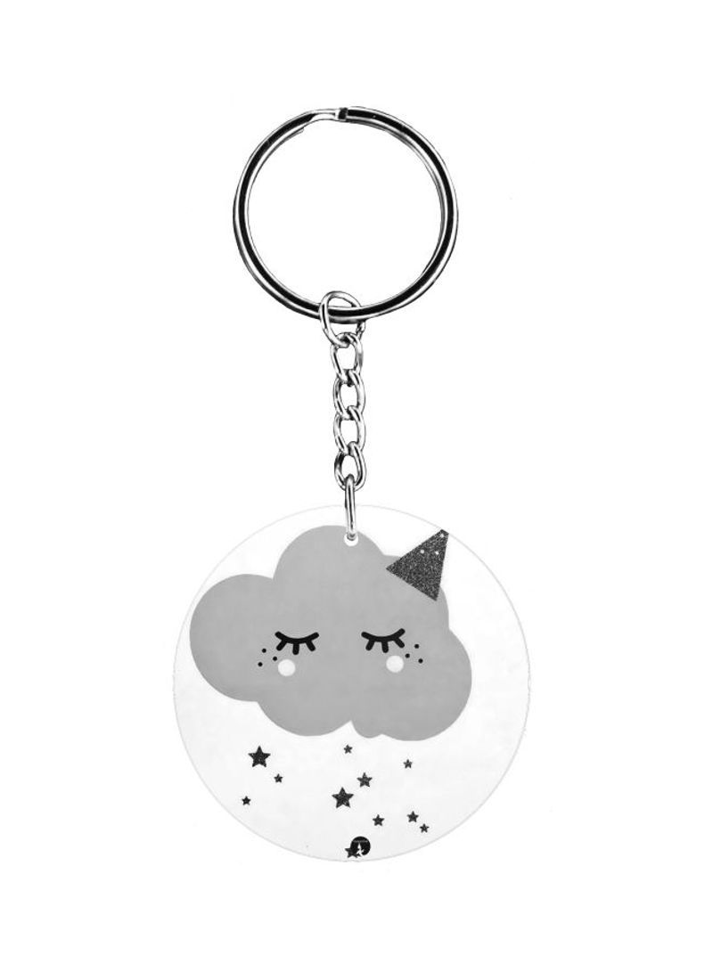 RKN Printed Single Sided Keychain