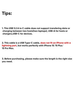 CableCreation CableCreation USB C to USB A Cable 3.3FT, USB C to USB 3.1 USB 3.2 Gen2 10Gbps USB A to C Data Cable, Fast Charging Cable Type C 60W 20V/3A for USB C External SSD MacBook Pro iPad S21, 1.0m Gray  - Image 2
