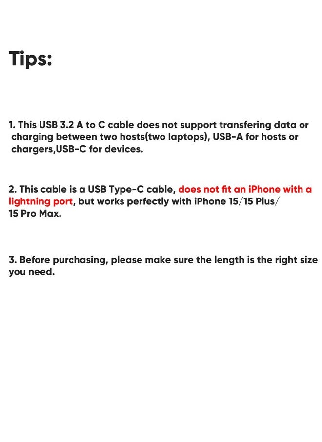 CableCreation - CableCreation USB C to USB A Cable 3.3FT, USB C to USB 3.1 USB 3.2 Gen2 10Gbps USB A to C Data Cable, Fast Charging Cable Type C 60W 20V/3A for USB C External SSD MacBook Pro iPad S21, 1.0m Gray - Image 1