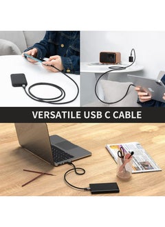 CableCreation CableCreation USB C to USB A Cable 3.3FT, USB C to USB 3.1 USB 3.2 Gen2 10Gbps USB A to C Data Cable, Fast Charging Cable Type C 60W 20V/3A for USB C External SSD MacBook Pro iPad S21, 1.0m Gray  - Image 5