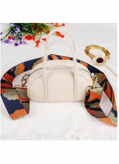 KASTWAVE Wide Shoulder Strap, Adjustable Crossbody Handbag Strap Guitar Style Cross Body Handbag Purse Strap Replacement Shoulder Bag Strap Belt for Crossbody Canvas Bag Handbag  - Image 4