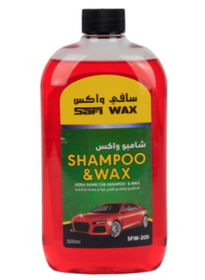 سافي واكس شامبو وشمع السيارة 500 مل - Image 2