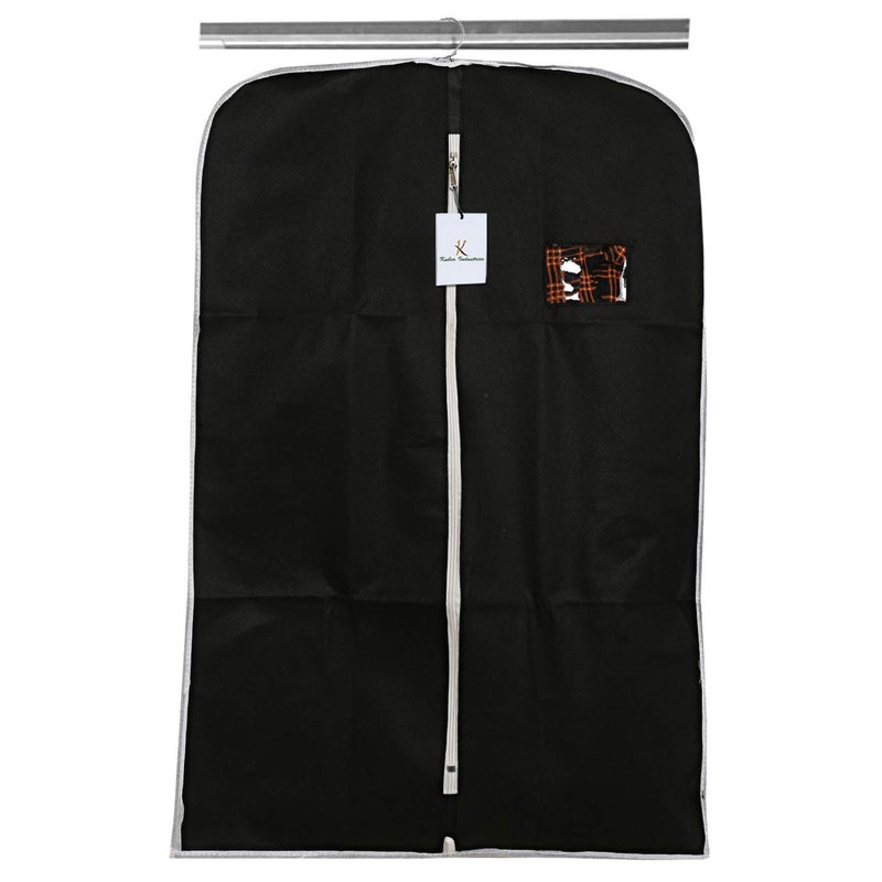 Kuber Industries Kuber Industries Non Woven Coat Cover Black - Image 1