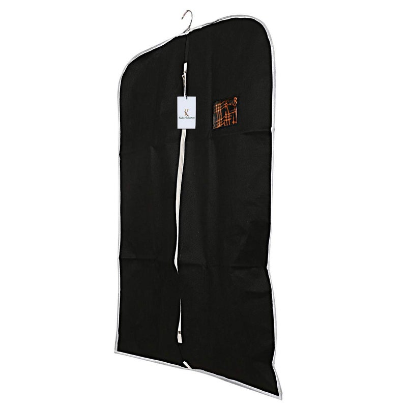 Kuber Industries Kuber Industries Non Woven Coat Cover Black - Image 2