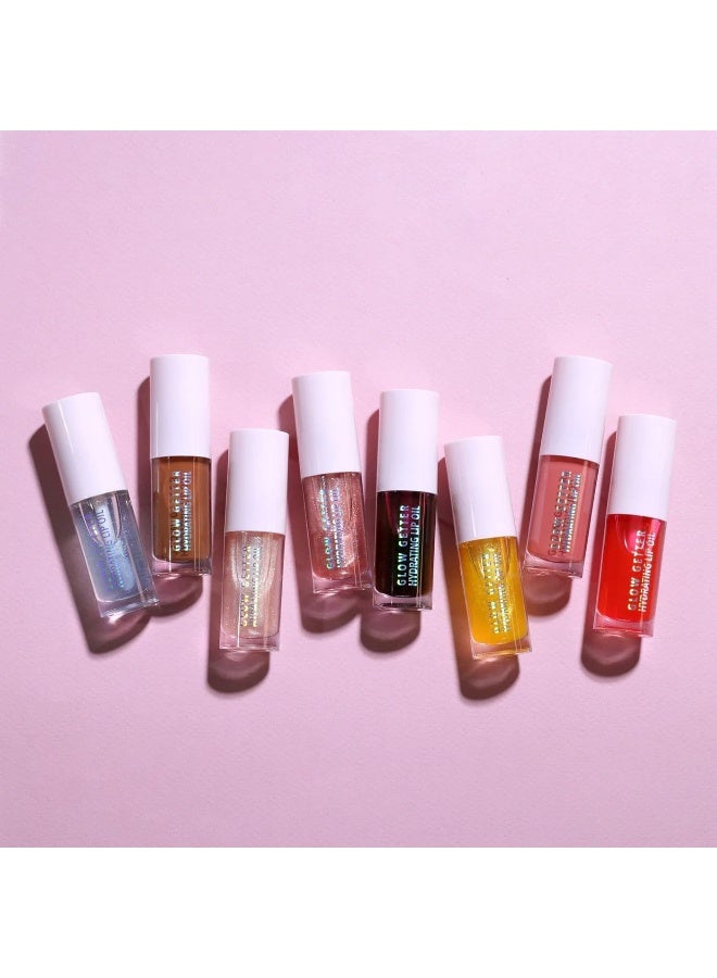 moira Glow Getter Hydrating Lip Oil (008, Juicy Red) - Image 2