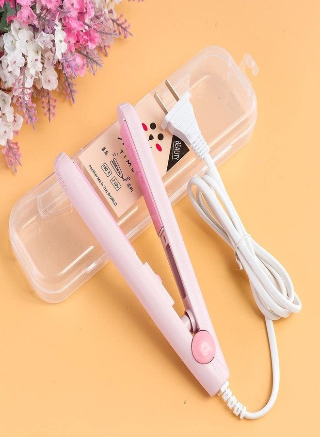 Quebers Mini Hair Straightener for Women | Portable Travel Hair Straightener with Ceramic Plates | Fast Heating, Frizz-Free Styling Tool for Short Hair, Bangs & Touch-Ups (Multi Colour) - Image 3
