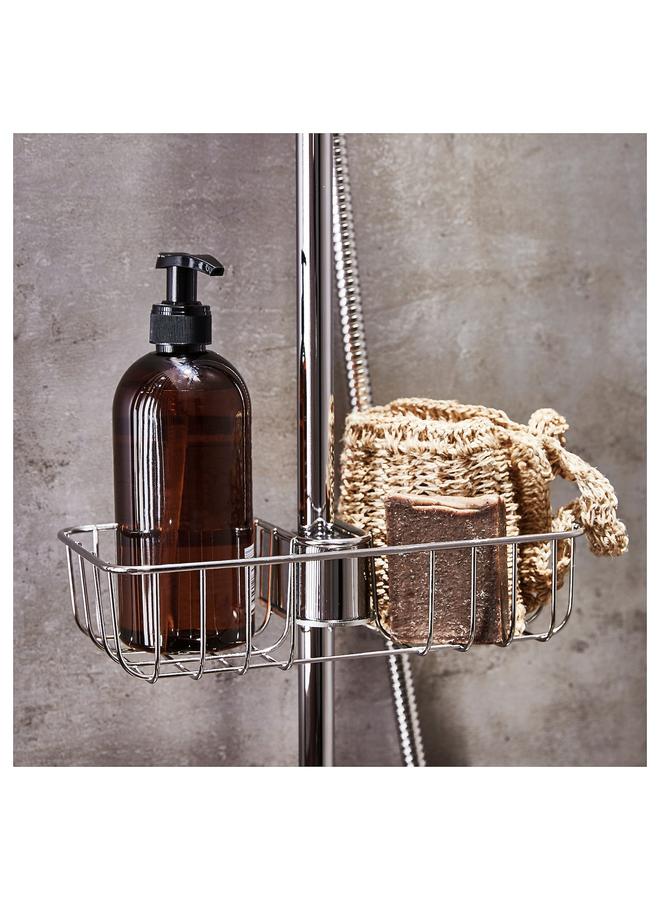 erorex Shower Shelf, Chrome-Plated, 25X6 Cm - Image 3