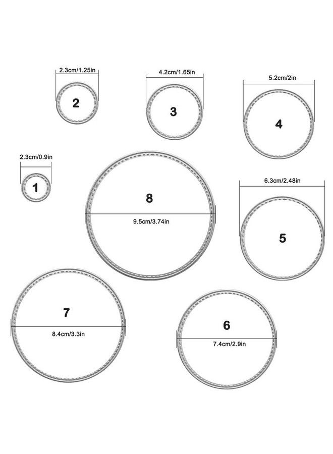 FineGood 2 Packs Cutting Dies Stencil Metal Template Moulds Finegood Embossing Tool For Card Making Scrapbooking Diy Album Paper - Image 4