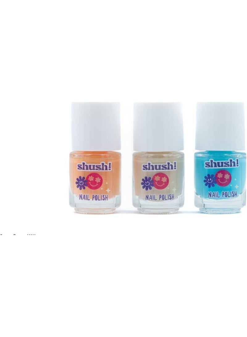 Shush! Desert Dreams Trio Nail Polish Set (3‑Colours) – Age 5+ - Image 2