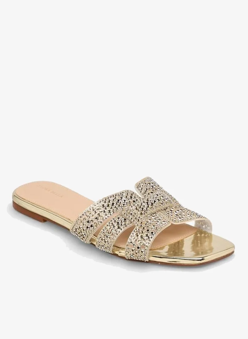 Flora Bella By Shoexpress Women Embellished Slide Sandals Ramadan Collection