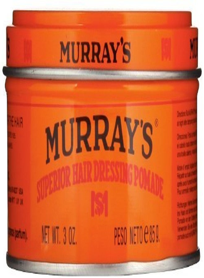 Murray's Superior Hair Dressing Pomade, 3 Ounce (Pack of 4) by Murrays