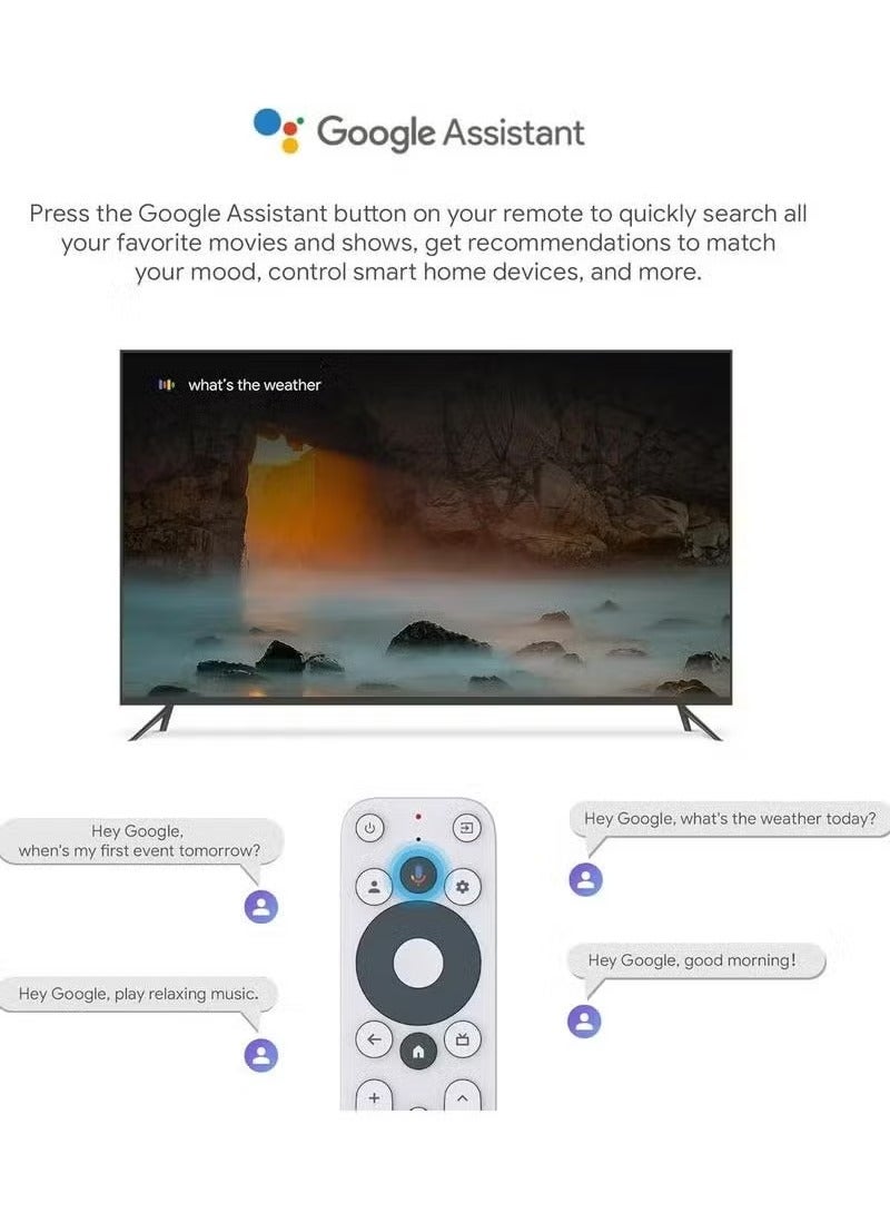 ONN Google TV 4K UHD Streaming Box with Remote – High-Performance Media Player for Seamless Streaming, Smart Features & Immersive Picture Quality – Supports Netflix, YouTube, Prime Video & More – Easy Setup & User-Friendly  - Image 4