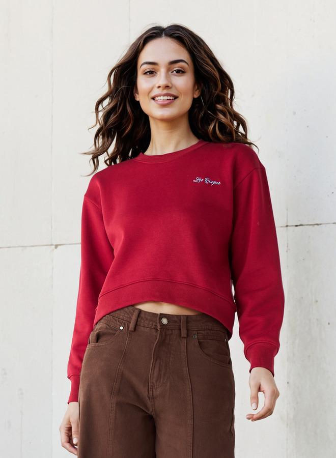 لي كوبر سويت شيرت بطبعة شعار لي كوبر - Image 3