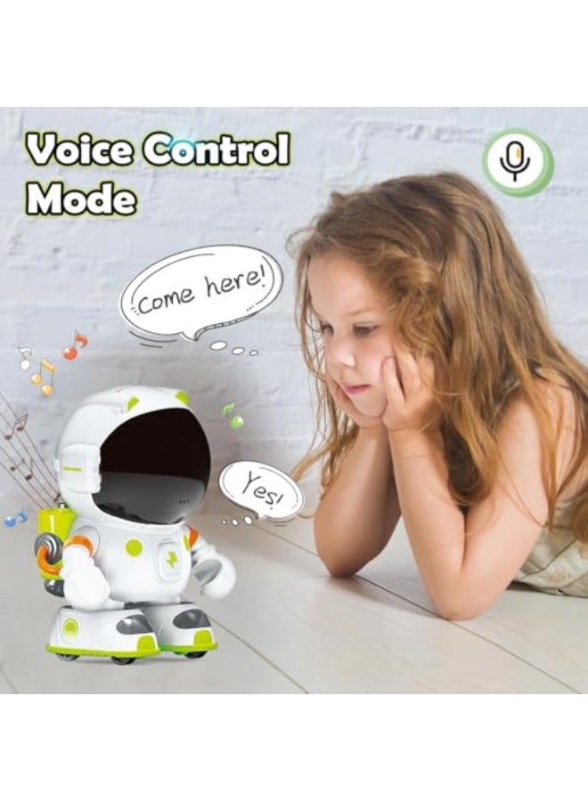 Robots Toys for Kids, Rechargeable Interactive Talking Smart Toy Robot for Boys Girls Age 2 3 4+ with Touch Sense, Voice Control, Record, Dance, Sing, Toddlers Christmas Birthday Gift Toys  - Image 3