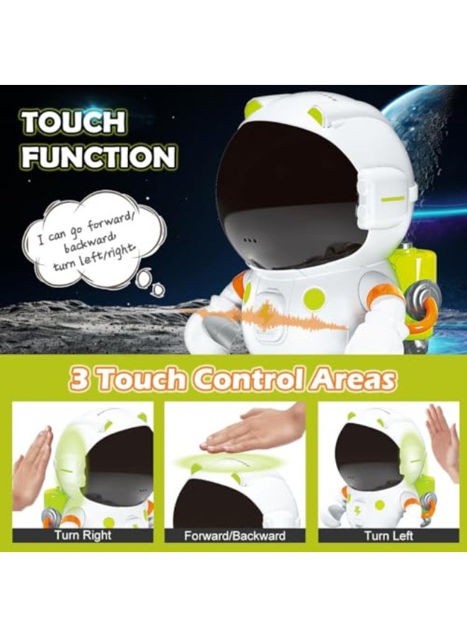 Robots Toys for Kids, Rechargeable Interactive Talking Smart Toy Robot for Boys Girls Age 2 3 4+ with Touch Sense, Voice Control, Record, Dance, Sing, Toddlers Christmas Birthday Gift Toys  - Image 4