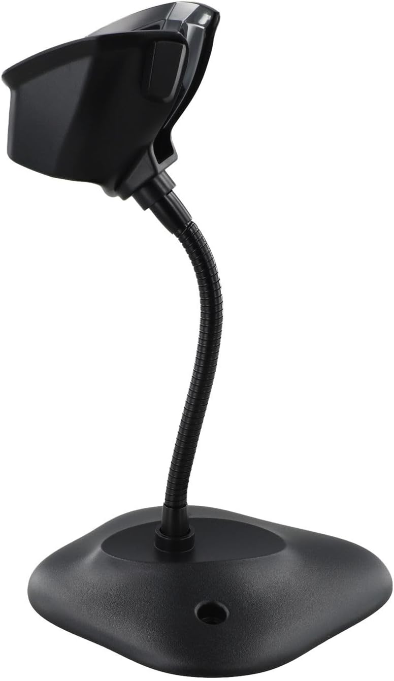 حامل الماسح الضوئي لـ Zebra Symbol DS2208 DS4308 DS8108 DS4608 DS2278، حامل قابل للتعديل بقاعدة غير قابلة للانزلاق وعنق فولاذي لأجهزة مسح الباركود من Motorola - Image 4