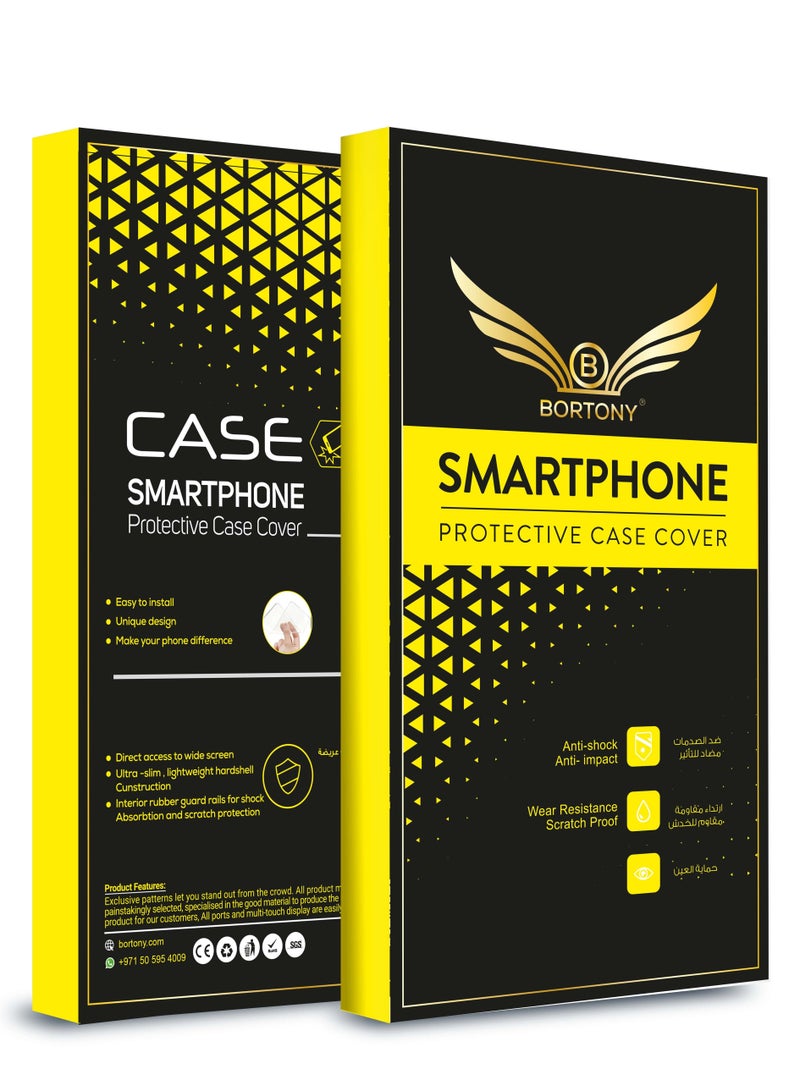 BORTONY Protective Case Cover With Finger Grip Stand For Samsung Galaxy A22 5G - Image 5