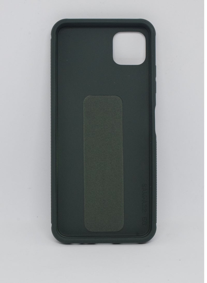 BORTONY Protective Case Cover With Finger Grip Stand For Samsung Galaxy A22 5G - Image 2