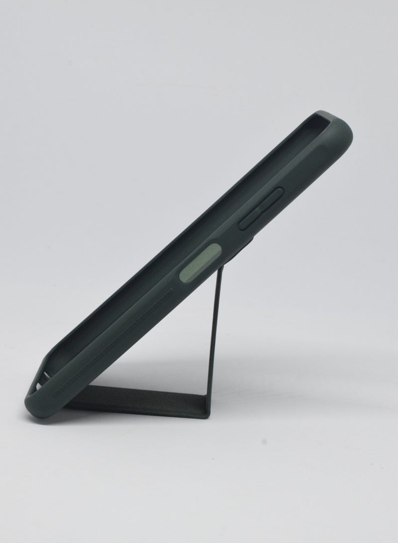 BORTONY Protective Case Cover With Finger Grip Stand For Samsung Galaxy A22 5G - Image 3