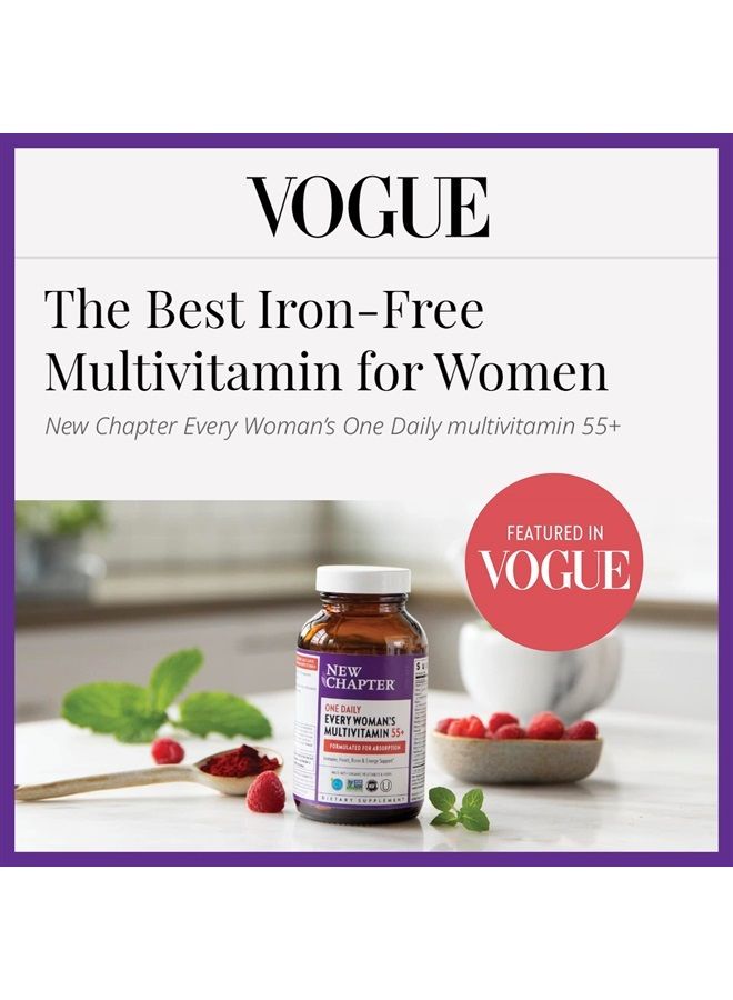 New Chapter Women's Multivitamin 55 Plus for Cellular Energy 48 Count - Image 4