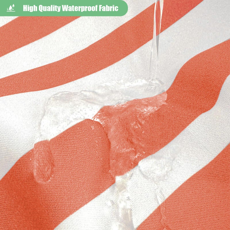 Dynamene Orange Fabric Surtain Surtain Farmhouse Boho Strapaled Tassel Startain for Bathroom Bohemian Sender Suppor - Image 3