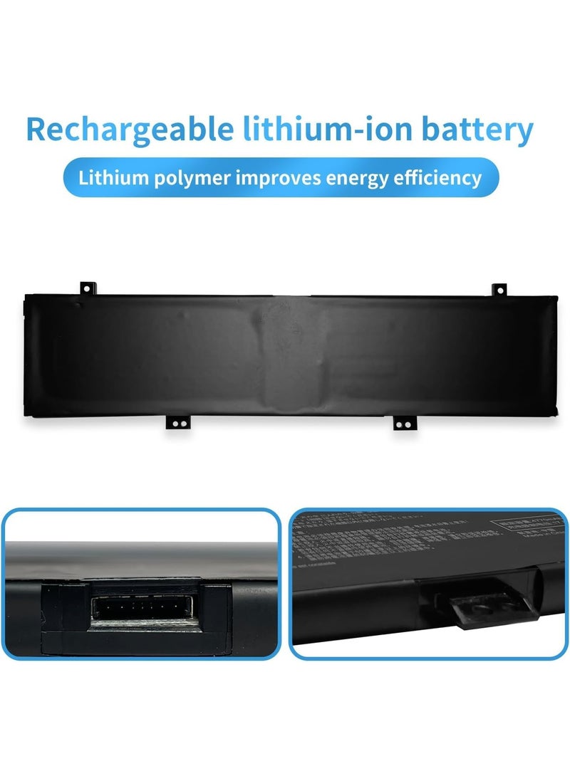 Terabyte بطارية لابتوب بديلة C41N2101 متوافقة مع ASUS ROG Zephyrus G14 GA402 GA402R GA402RJ GA402NI GA402NJ GA402NV TUF Dash F15 FX517 FX517ZC FX517ZE Zenbook Pro 14 UM6702 RA UX84 02ZA Series (15.48V 76Wh) - Image 3
