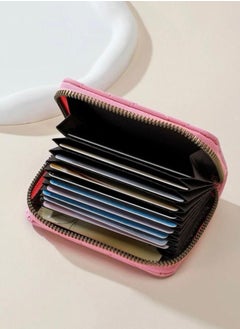 SOSEKO Credit Card And Money Wallet Holder Pink  - Image 2