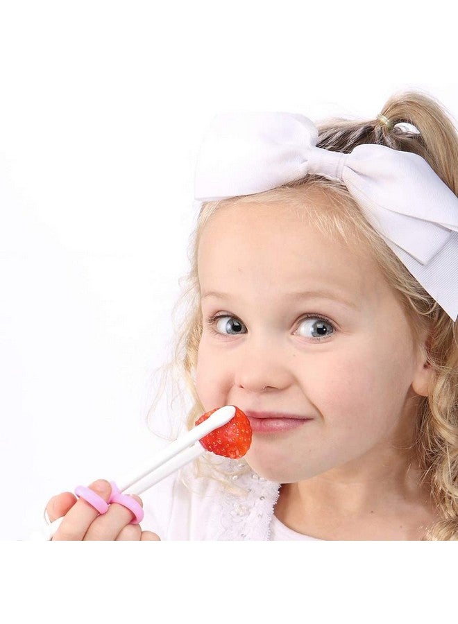 BowieMall Plastic Learning Chopsticks Training Kid Chopsticks Helper For Beginner Kids Adults (Blue) - Image 3