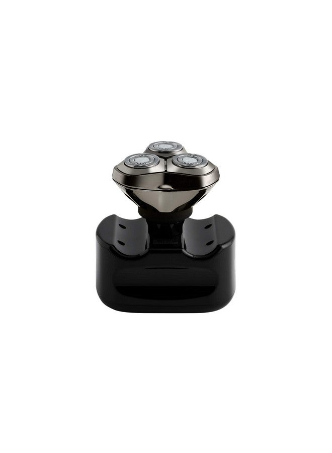 Skull Shaver ماكينة حلاقة كهربائية كول شافر بالم 3 رؤوس للرجال للوجه والرأس ناعمة مقاومة للماء وماكينة حلاقة كهربائية لاسلكية قابلة لإعادة الشحن - Image 3