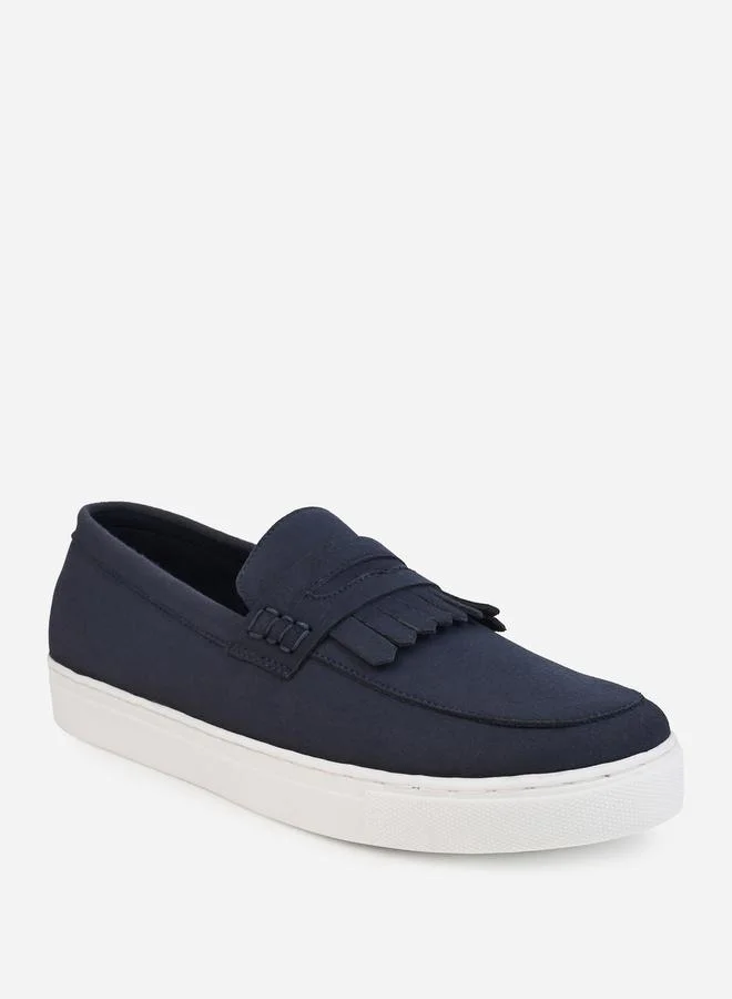 Styli Suede Look Fringe Detail Casual Shoes
