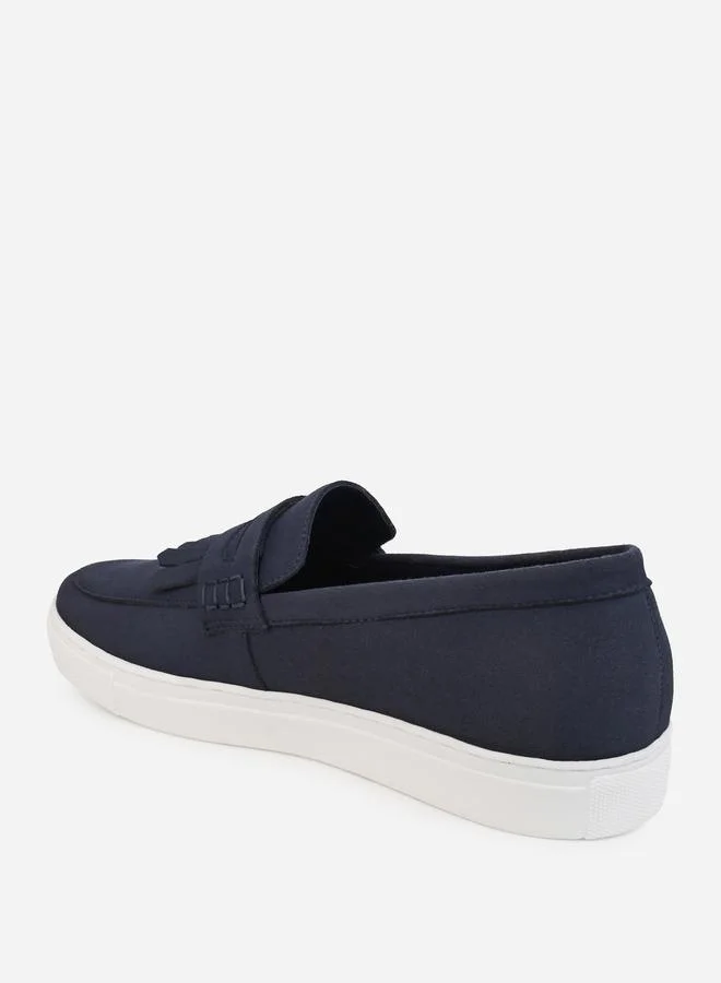 Styli Suede Look Fringe Detail Casual Shoes