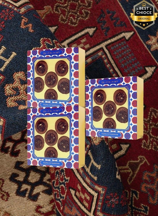 Najwa 3 Pieces Najwa Cup Bakhoor - Image 1