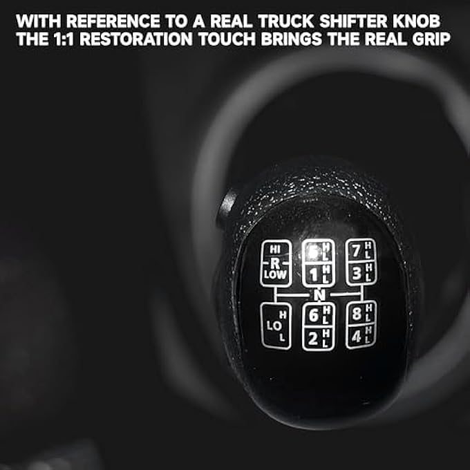 rayihni USB AMERICAN TRUCK SIMULATOR SHIFTER SHIFT KNOB ACCESSORIES FOR ATS ETS2 PC COMPATIBLE WITH LOGITECH G27 G29 G920 G25 THRUSTMASTER TH8A FANATEC SQ MOZA PXN A7 - Image 2