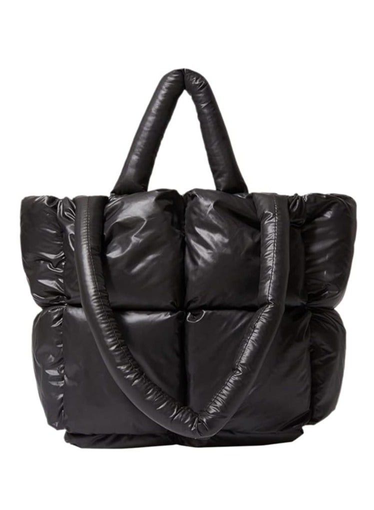 YFGBCX Puffer Tote Bag for Women - Image 1