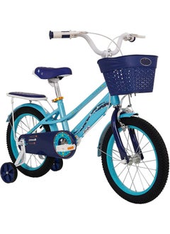 Vego Vego Starlette Girl's 16 Inch Bicycle with Training Wheels Blue  - Image 1