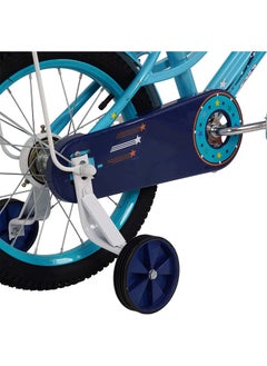 Vego Vego Starlette Girl's 16 Inch Bicycle with Training Wheels Blue  - Image 3