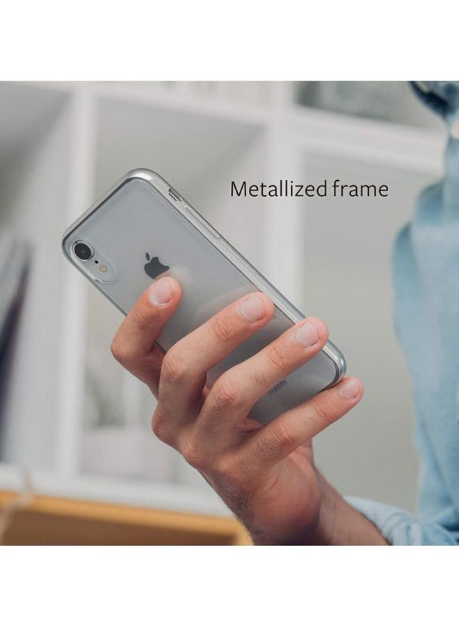 موشي غطاء حماية واقٍ آي جلايز لهاتف آيفون XR - أسود أرمور - Image 4